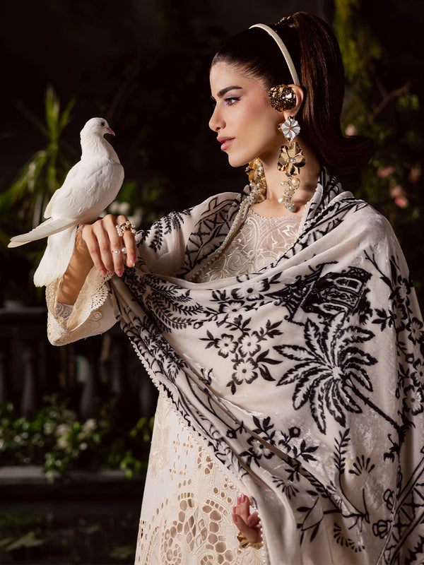 Mahnur | Amelia Luxury Winter 25 |CK-003 Kotrai - Official Mahnur stockist in UK - Sakeena London