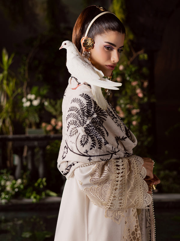 Mahnur | Amelia Luxury Winter 25 |CK-003 Kotrai - Official Mahnur stockist in UK - Sakeena London