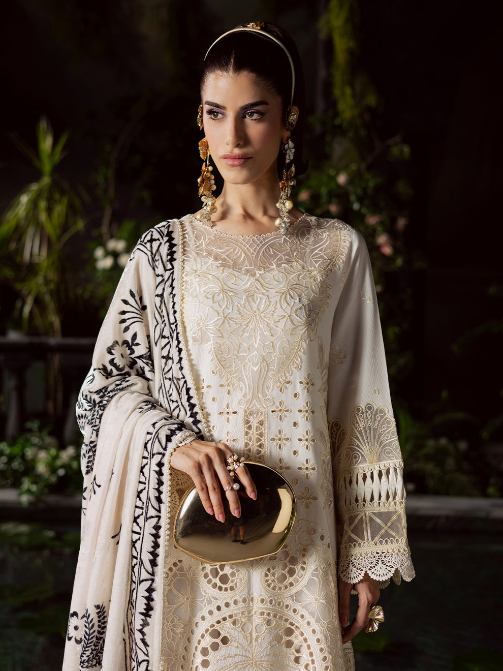 Mahnur | Amelia Luxury Winter 25 |CK-003 Kotrai - Official Mahnur stockist in UK - Sakeena London