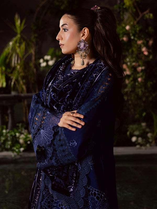 Mahnur | Amelia Luxury Winter 25 | CK-005 Kotrai - Official Mahnur stockist in UK - Sakeena London