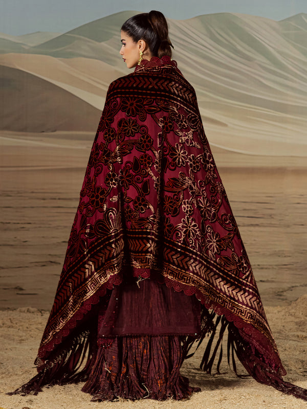 Mahnur | Amelia Luxury Winter 25 | CK-007 Kotrai - Official Mahnur stockist in UK - Sakeena London