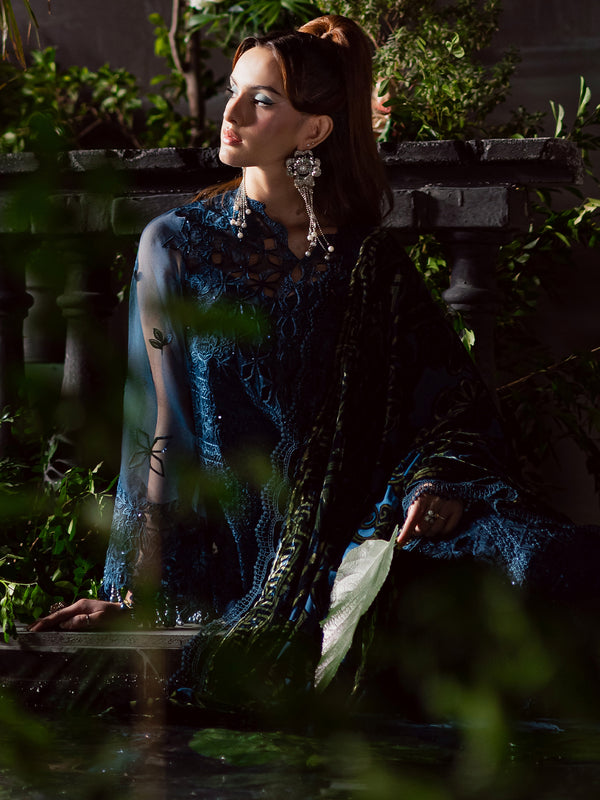 Mahnur | Amelia Luxury Winter 25 | CK-008 Kotrai - Official Mahnur stockist in UK - Sakeena London