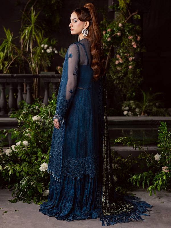 Mahnur | Amelia Luxury Winter 25 | CK-008 Kotrai - Official Mahnur stockist in UK - Sakeena London