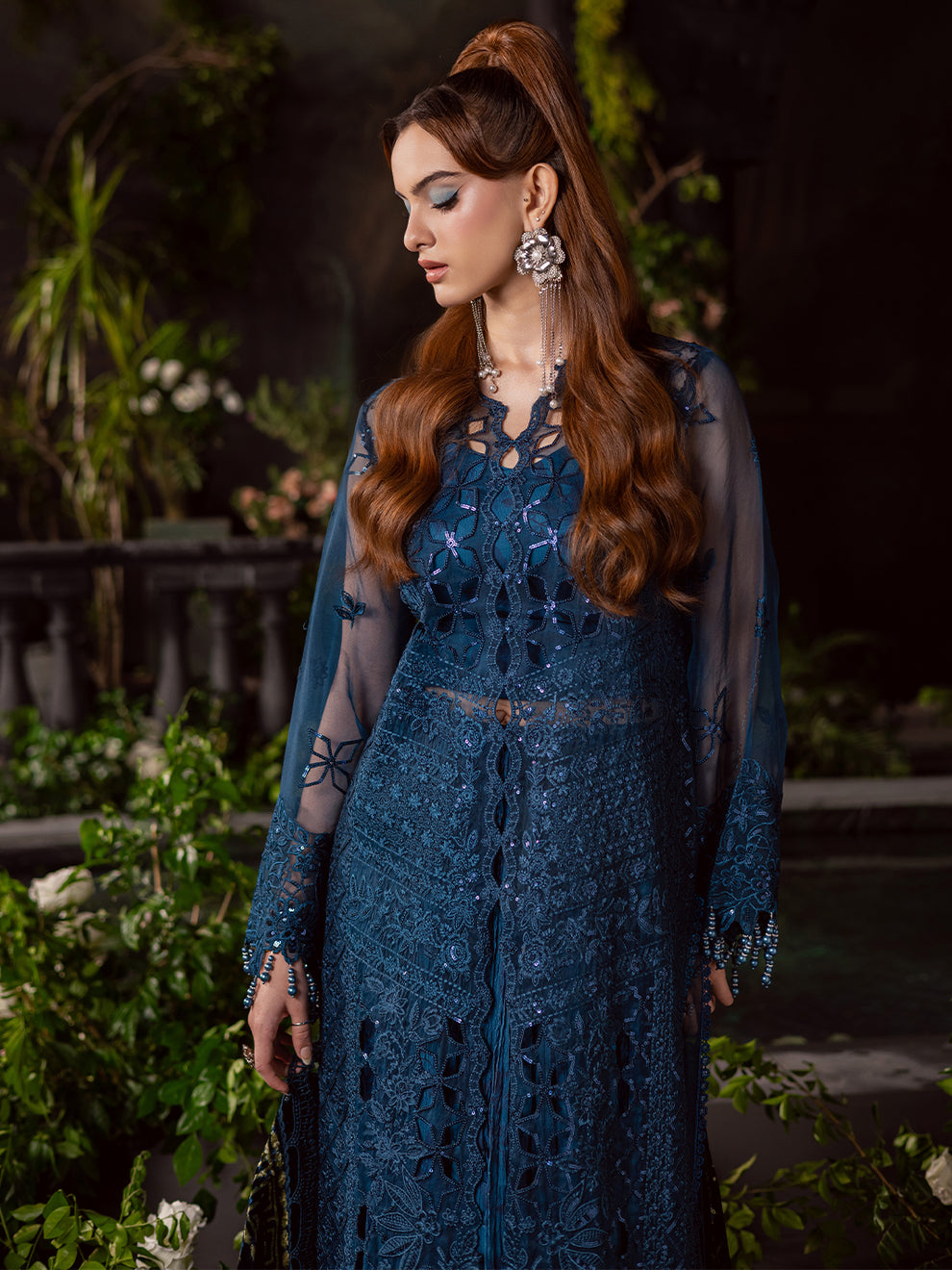 Mahnur | Amelia Luxury Winter 25 | CK-008 Kotrai - Official Mahnur stockist in UK - Sakeena London