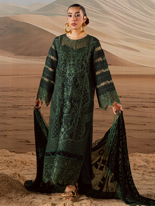 Mahnur | Amelia Luxury Winter 25 | CK-009 Kotrai - Official Mahnur stockist in UK - Sakeena London