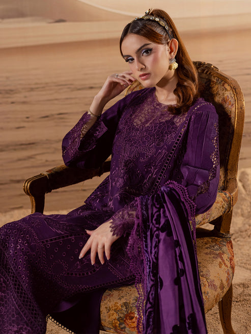 Mahnur | Amelia Luxury Winter 25 | CK-010 Kotrai - Official Mahnur stockist in UK - Sakeena London