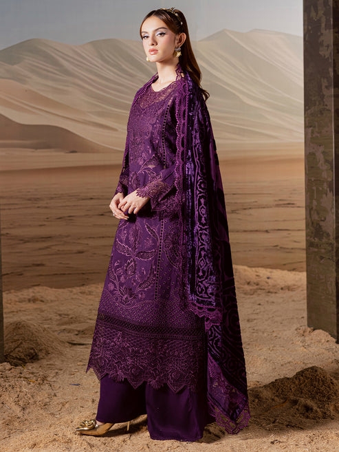 Mahnur | Amelia Luxury Winter 25 | CK-010 Kotrai - Official Mahnur stockist in UK - Sakeena London