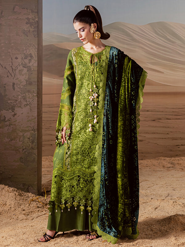 Mahnur | Amelia Luxury Winter 25 | CK-012 Kotrai - Official Mahnur stockist in UK - Sakeena London