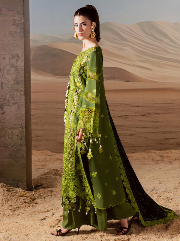 Mahnur | Amelia Luxury Winter 25 | CK-012 Kotrai - Official Mahnur stockist in UK - Sakeena London