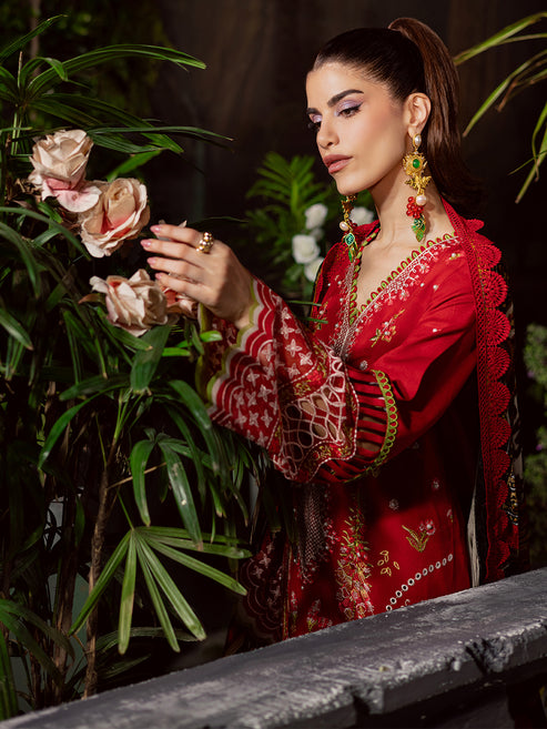 Mahnur | Amelia Luxury Winter 25 | CK-013 Kotrai - Official Mahnur stockist in UK - Sakeena London