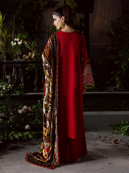 Mahnur | Amelia Luxury Winter 25 | CK-013 Kotrai - Official Mahnur stockist in UK - Sakeena London