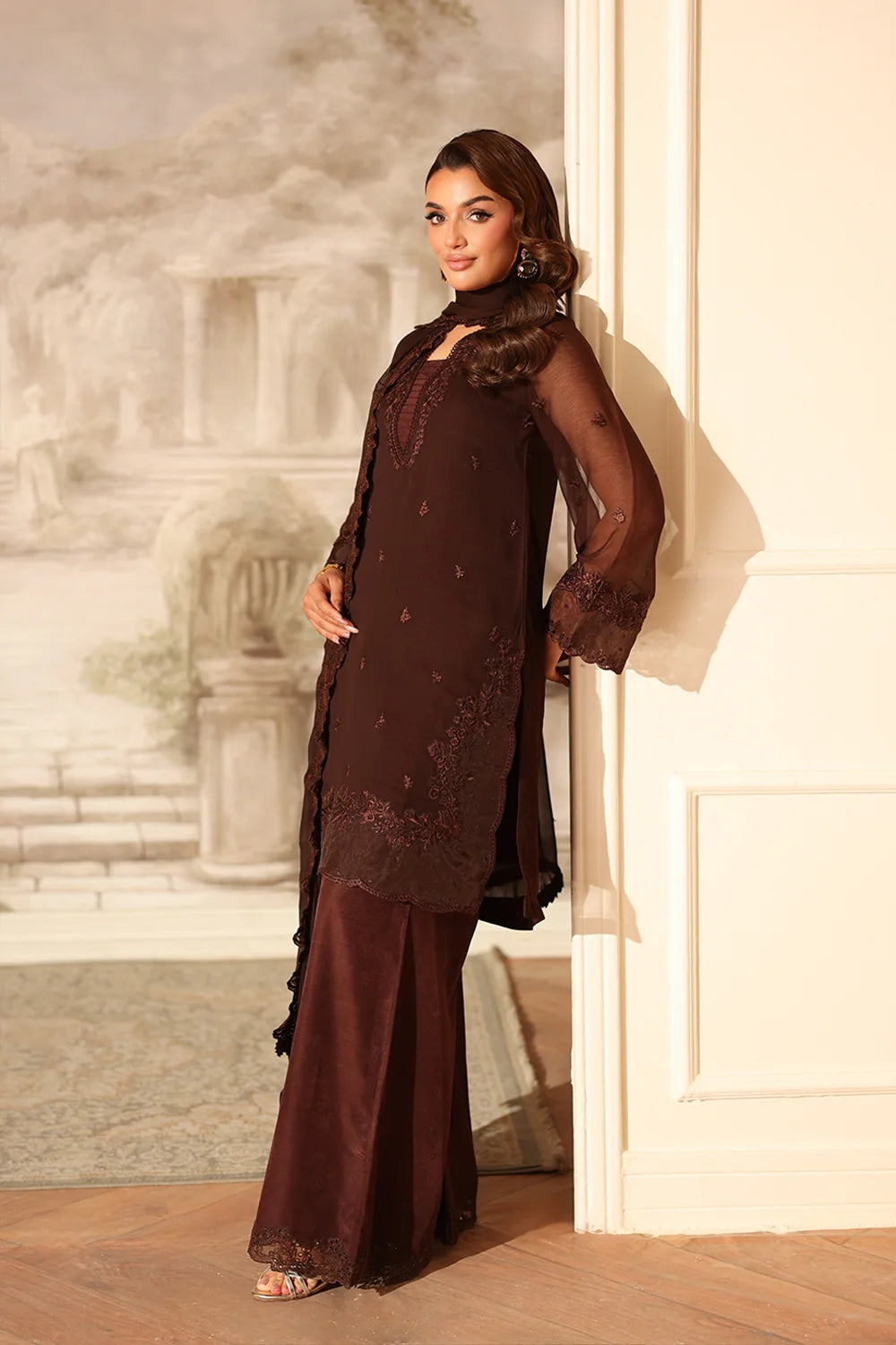 Azure | Ensembles | Cocoa Drape - Official Azure stockist in UK - Sakeena London