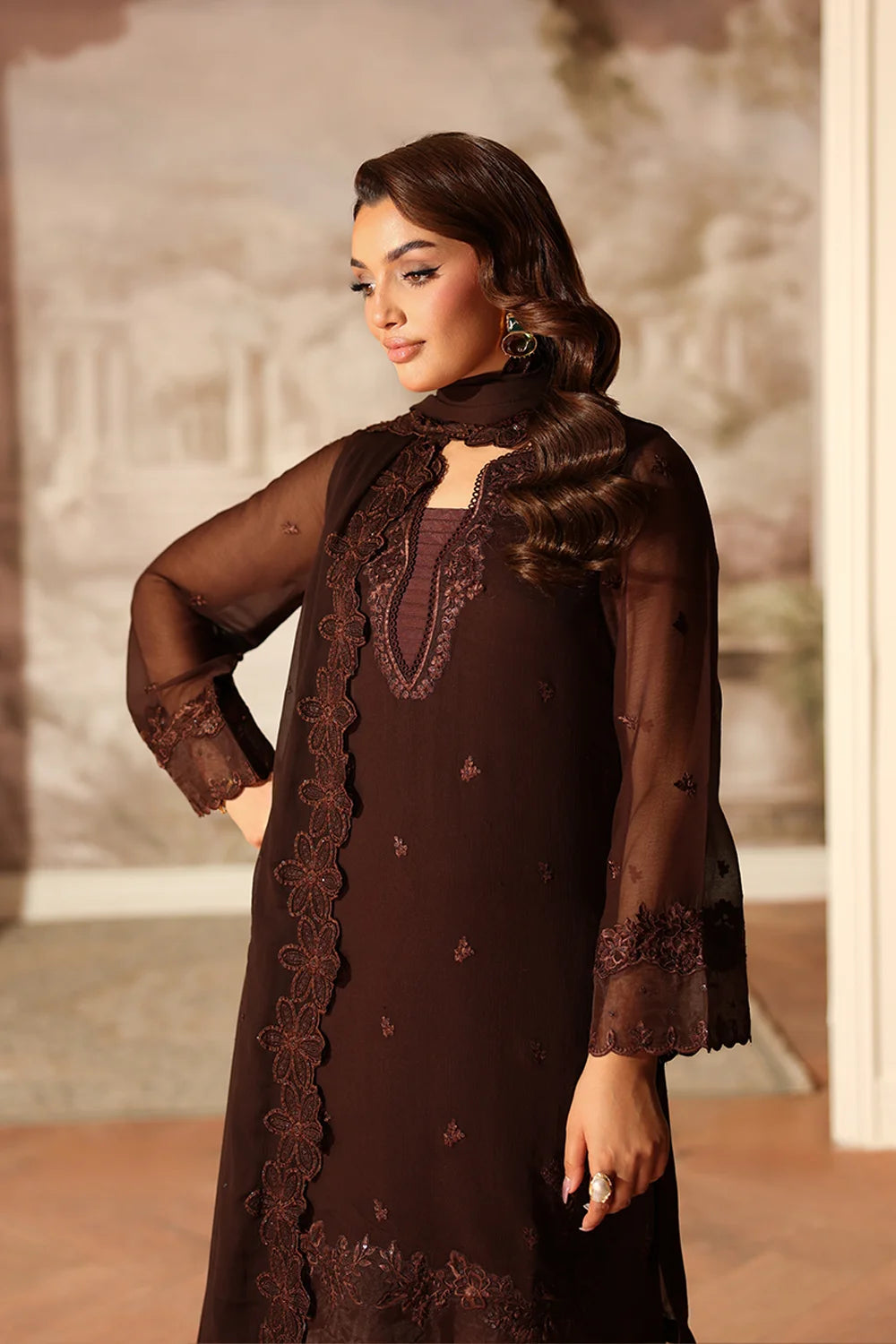 Azure | Ensembles | Cocoa Drape - Official Azure stockist in UK - Sakeena London