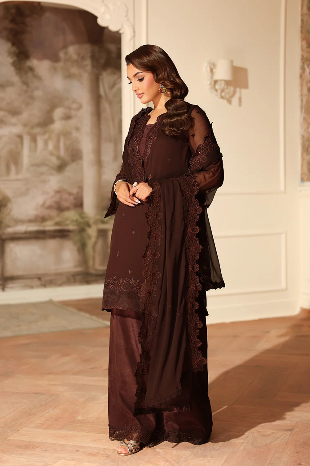 Azure | Ensembles | Cocoa Drape - Official Azure stockist in UK - Sakeena London