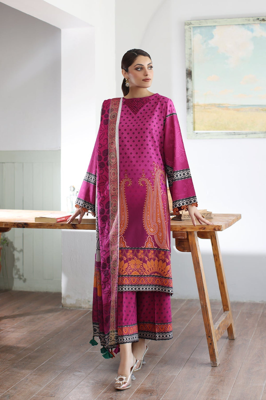 Charizma | Lawn Collection 24 | CP4-07 - Official Charizma stockist in UK - Sakeena London
