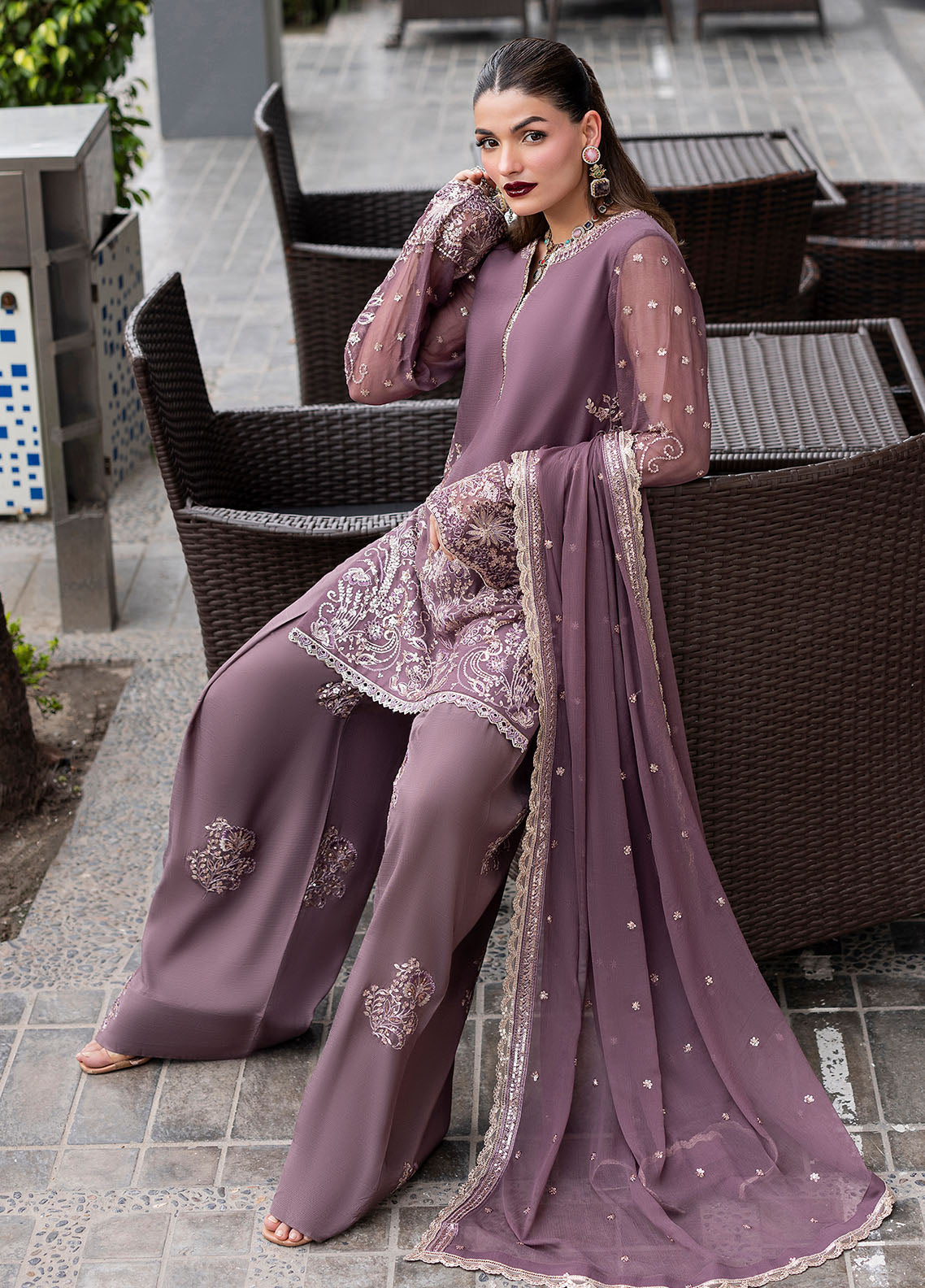 Sahane | At First Glance | CT 25005 Roseate - Official Sahane stockist in UK - Sakeena London