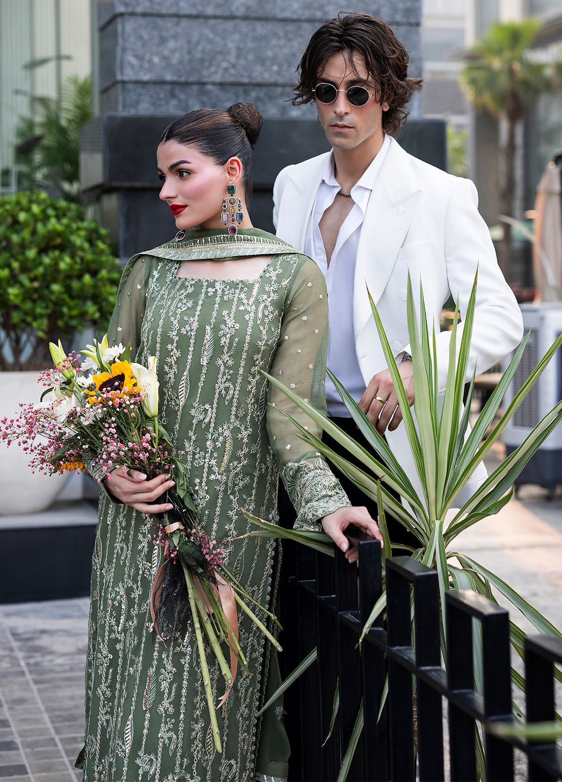 Sahane | At First Glance | CT 25006 Mist - Official Sahane stockist in UK - Sakeena London