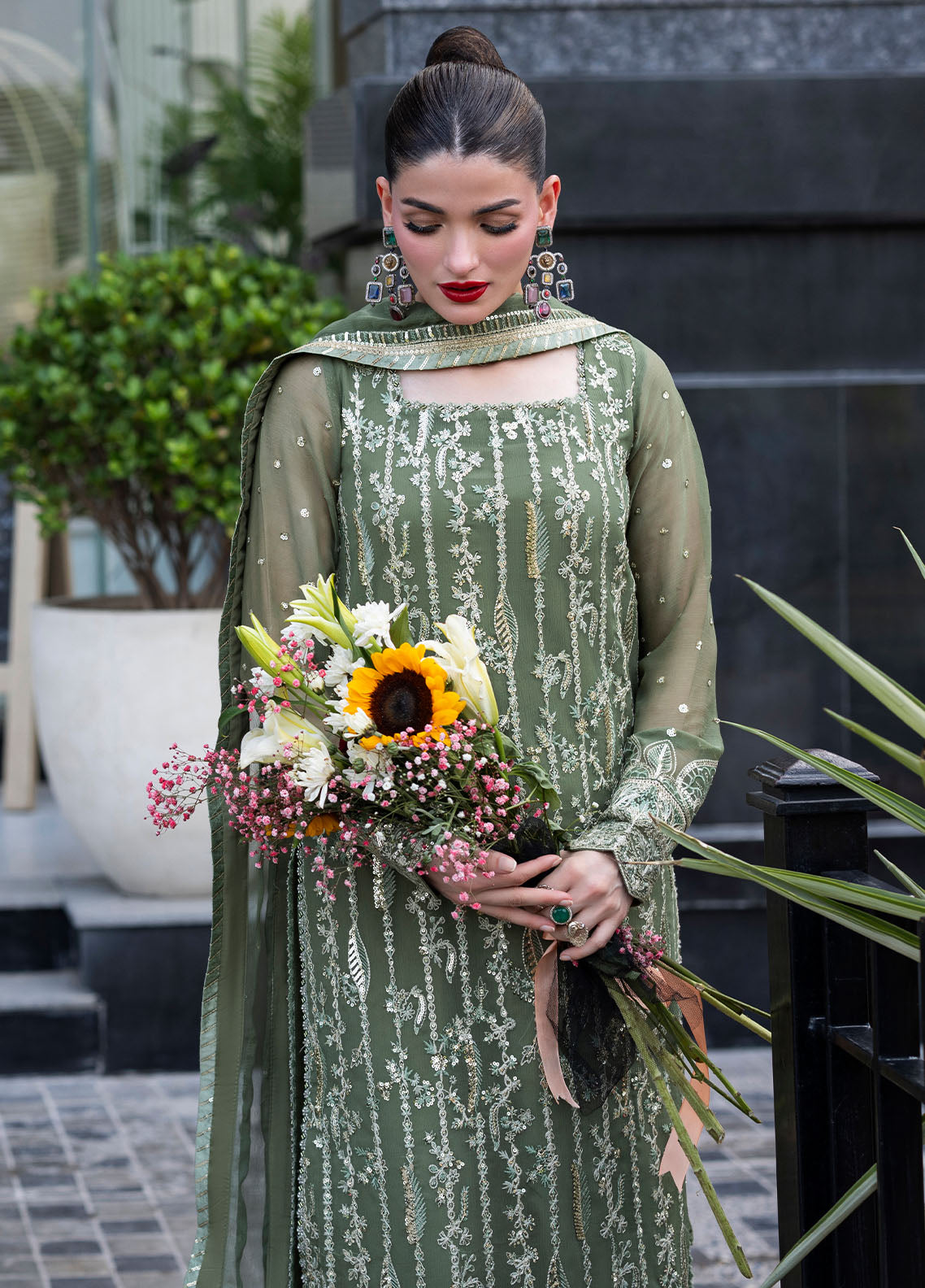 Sahane | At First Glance | CT 25006 Mist - Official Sahane stockist in UK - Sakeena London