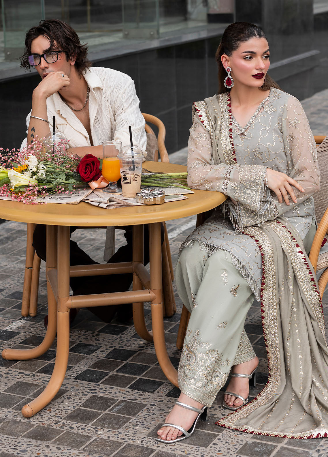 Sahane | At First Glance | CT 25007 Dew - Official Sahane stockist in UK - Sakeena London