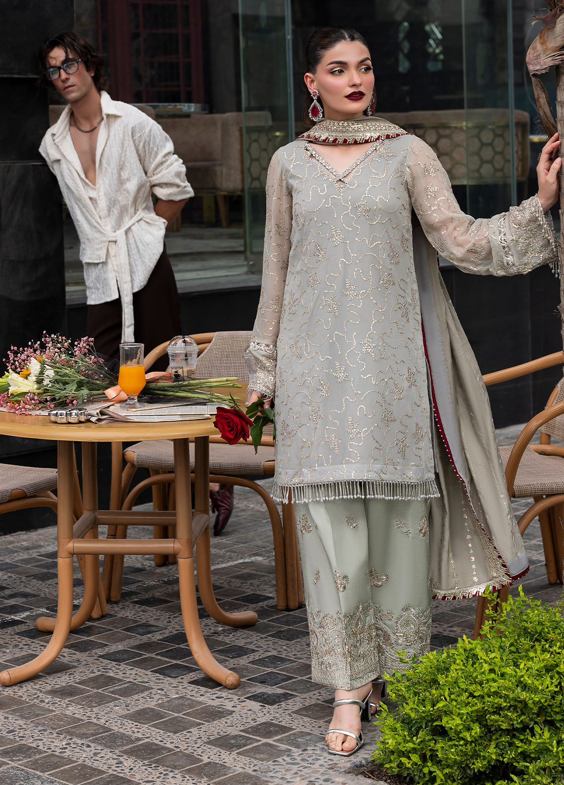 Sahane | At First Glance | CT 25007 Dew - Official Sahane stockist in UK - Sakeena London