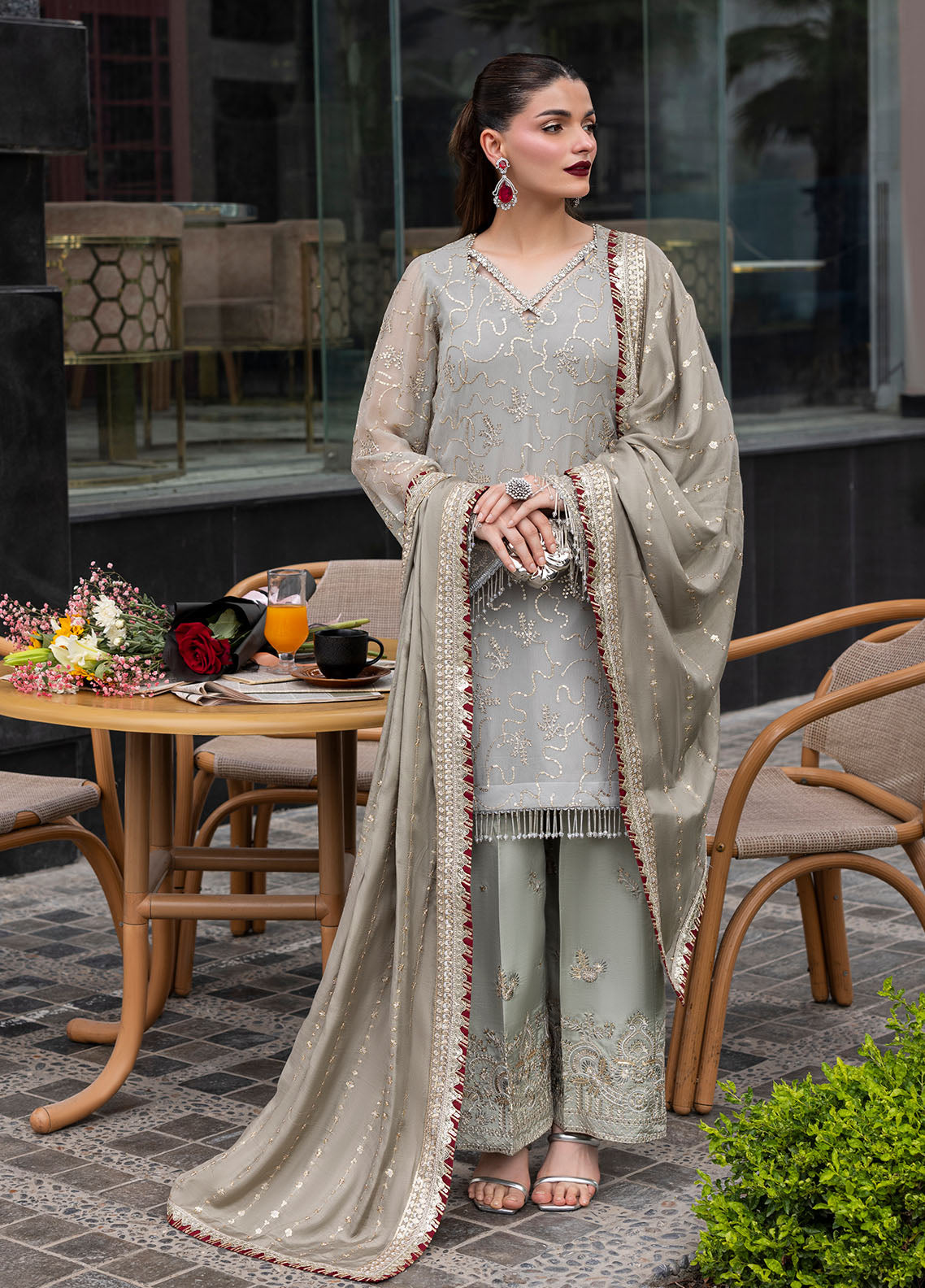 Sahane | At First Glance | CT 25007 Dew - Official Sahane stockist in UK - Sakeena London