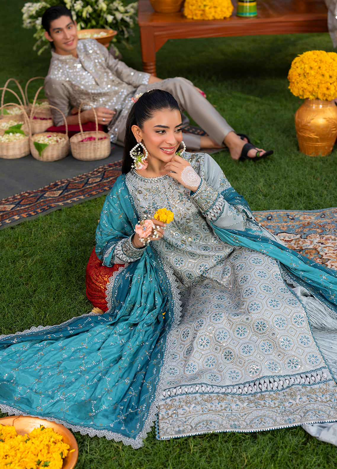 Sahane | Haye Dil Wedding Formals | CT 29003 Glow of Eternity - Official Sahane stockist in UK - Sakeena London