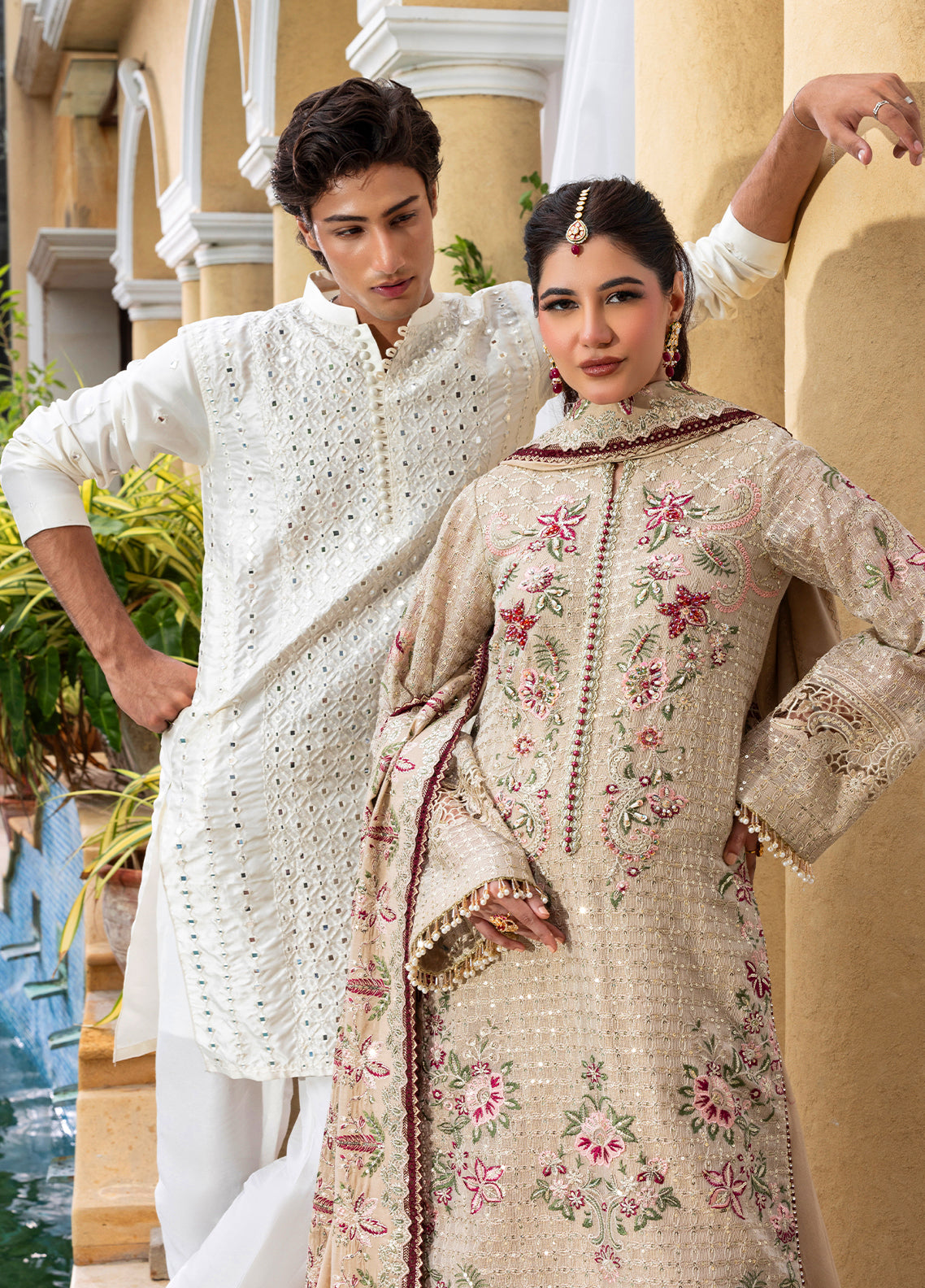 Sahane | Haye Dil Wedding Formals | CT 29004 Veil of Romance - Official Sahane stockist in UK - Sakeena London