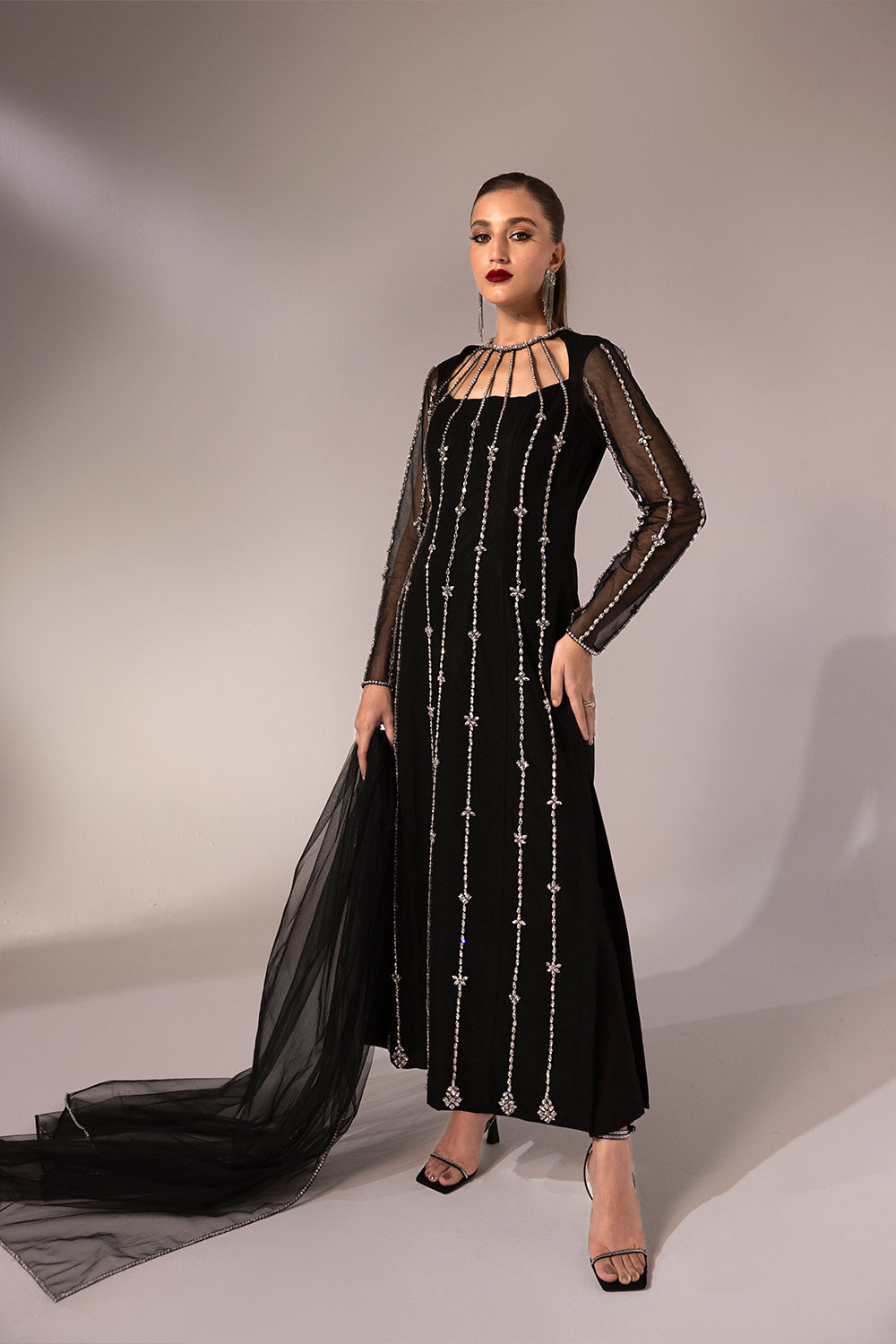 Caia | Regine Luxury FormalÃÂ¢ÃÂÃÂ23 | MIDNIGHT - Official Caia stockist in UK - Sakeena London