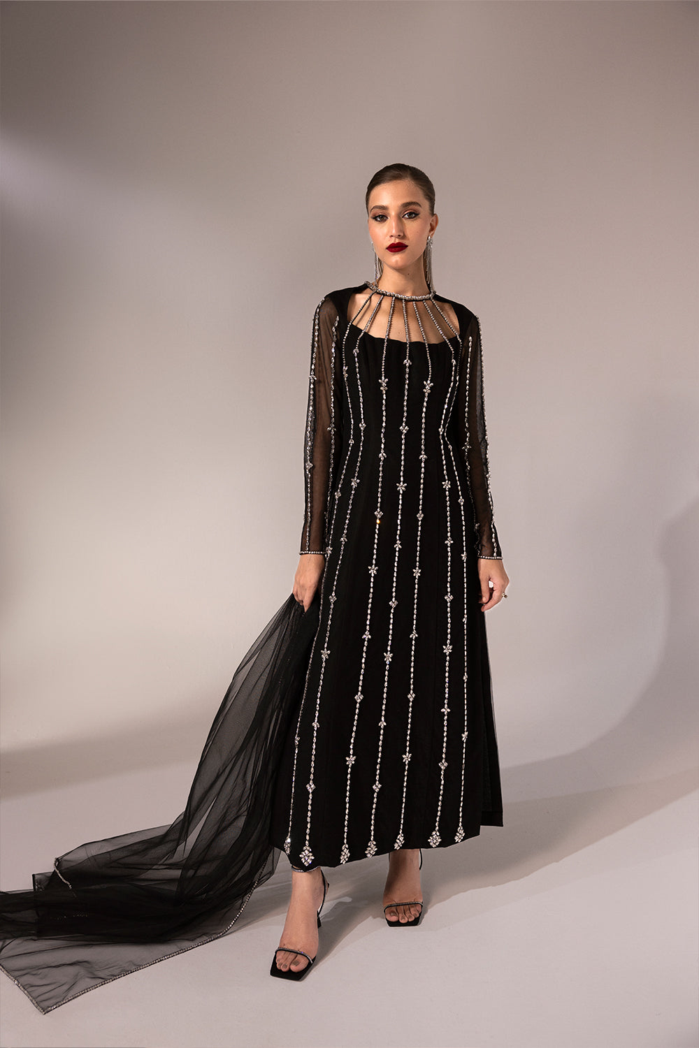 Caia | Regine Luxury FormalÃÂ¢ÃÂÃÂ23 | MIDNIGHT - Official Caia stockist in UK - Sakeena London
