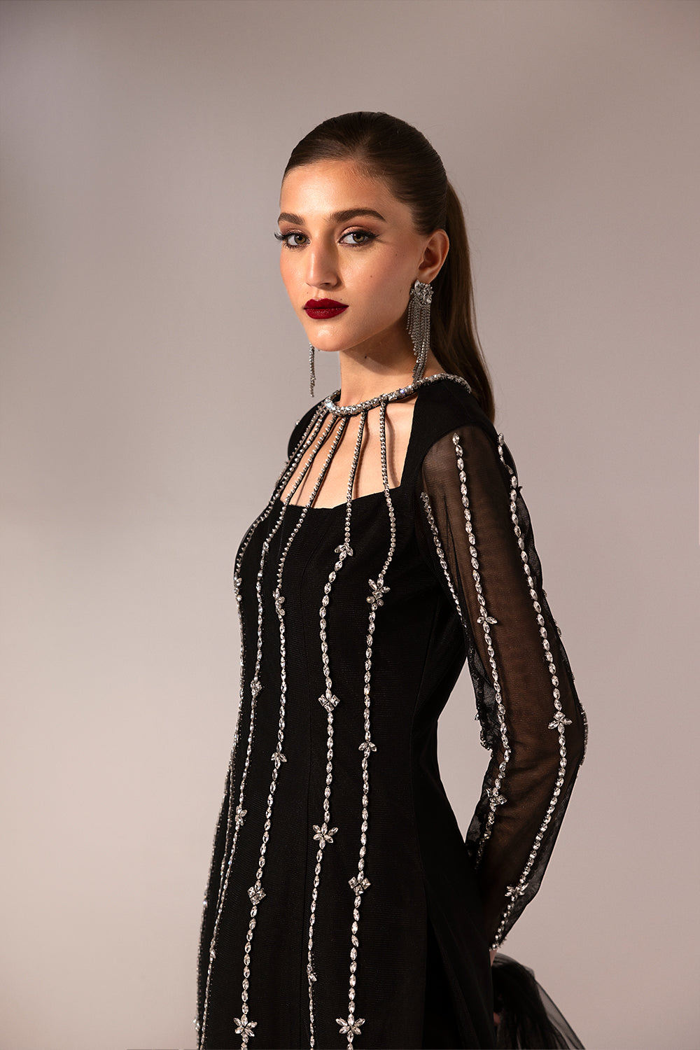 Caia | Regine Luxury FormalÃÂ¢ÃÂÃÂ23 | MIDNIGHT - Official Caia stockist in UK - Sakeena London