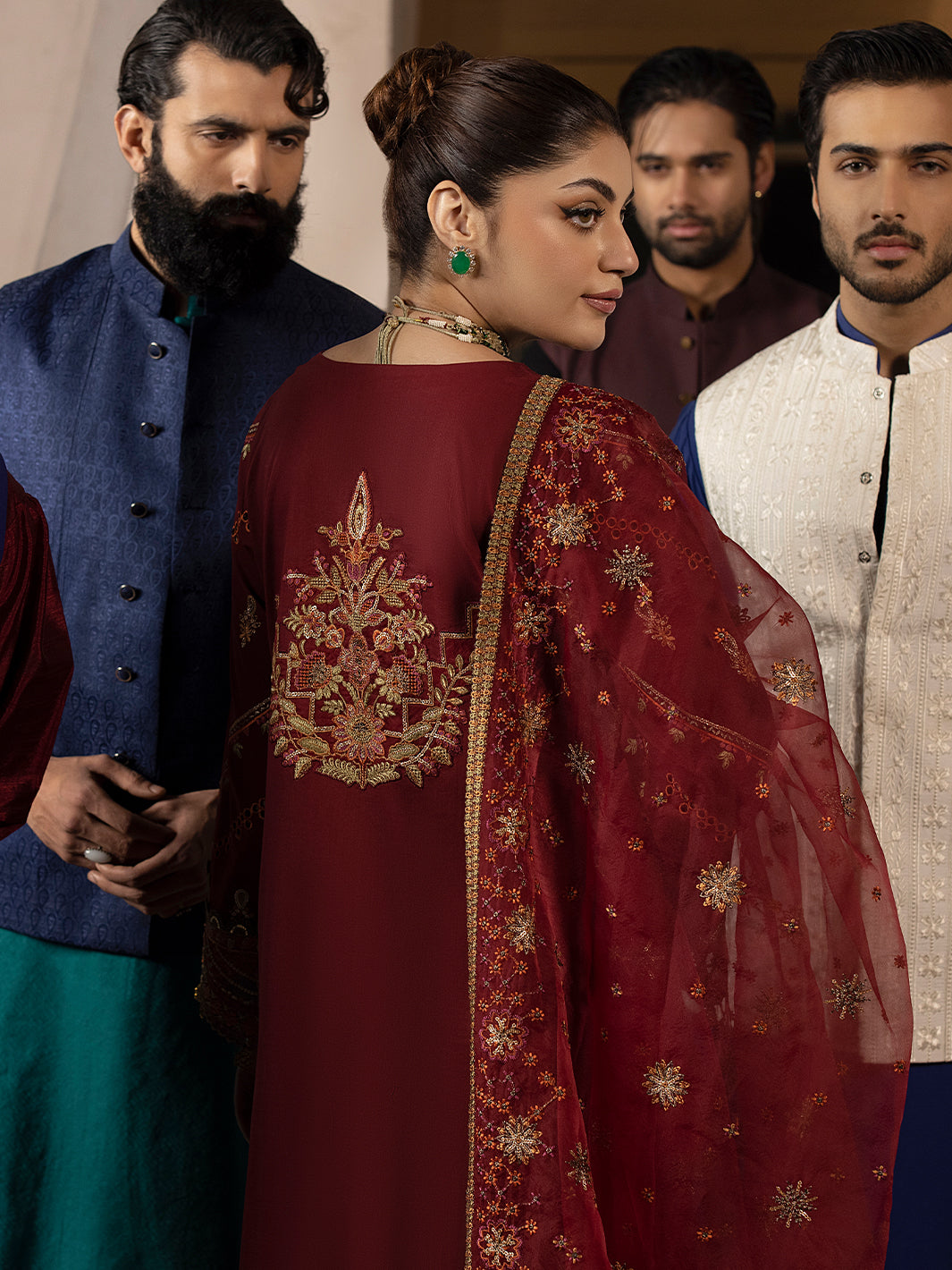 Mahnur | Mahrukh Luxury Lawn 24 | CARNATION - Official Mahnur stockist in UK - Sakeena London