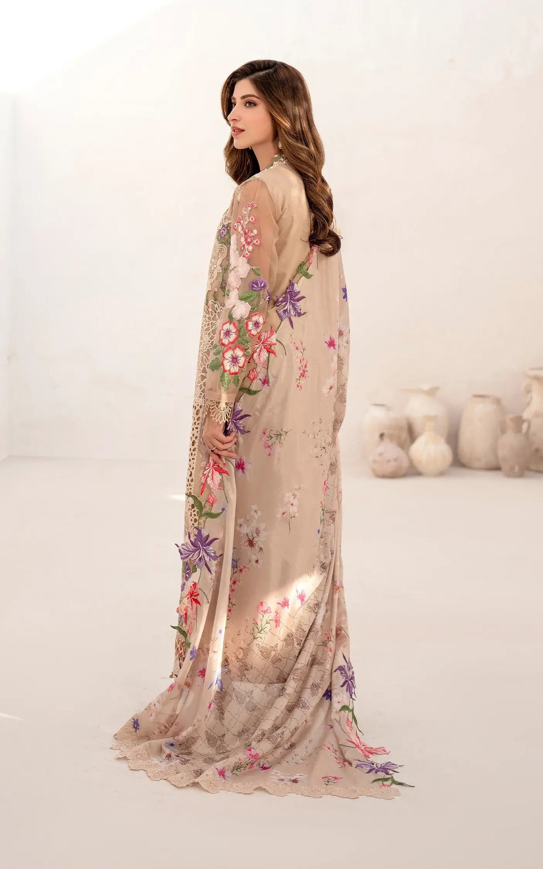 Asifa and Nabeel | Azalia Sumemr 25 | Carnation (AZL25-09) - Official Asifa and Nabeel stockist in UK - Sakeena London