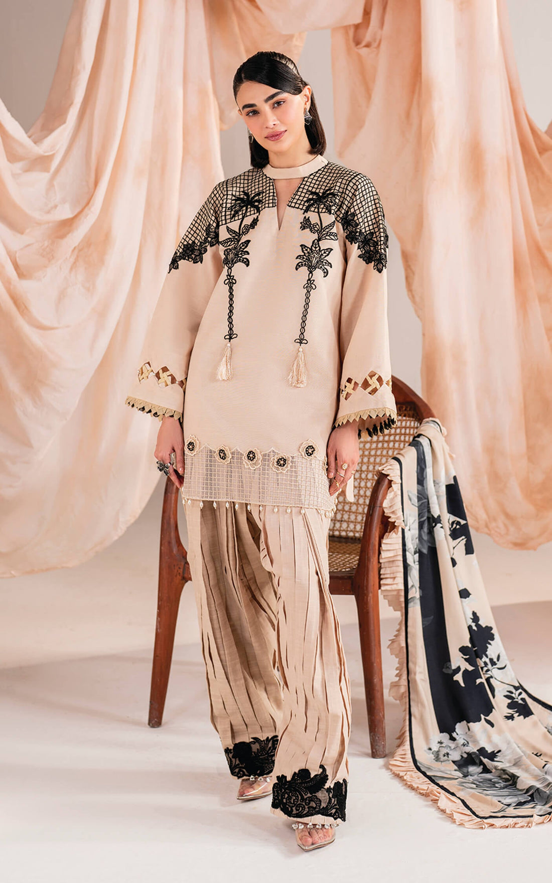 Asifa and Nabeel | Winter Meraki 24 | Cascade-MW-13 - Official Asifa and Nabeel stockist in UK - Sakeena London