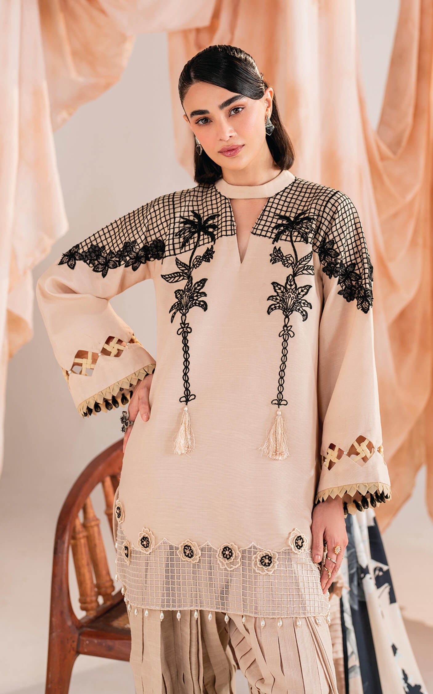 Asifa and Nabeel | Winter Meraki 24 | Cascade-MW-13 - Official Asifa and Nabeel stockist in UK - Sakeena London