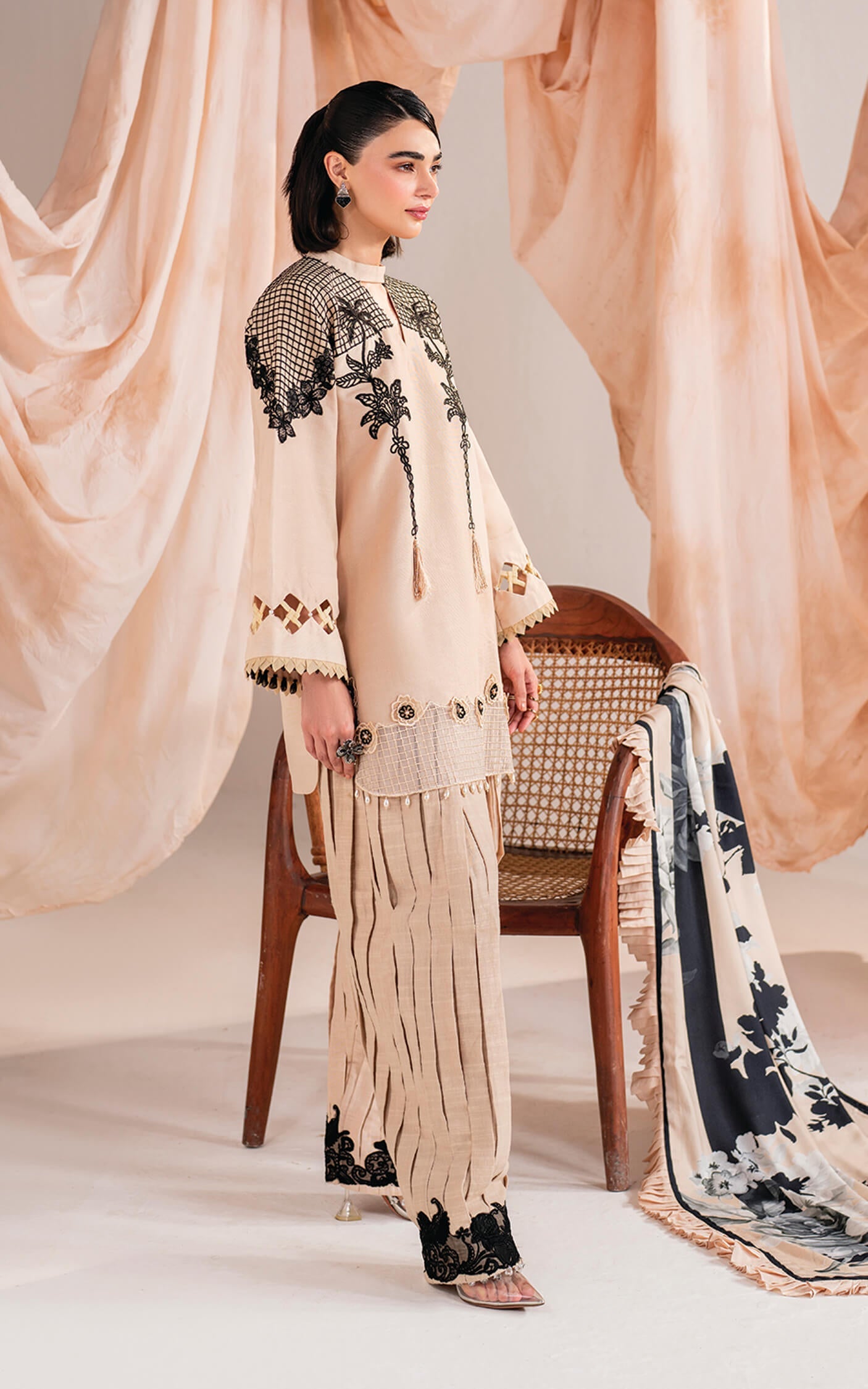 Asifa and Nabeel | Winter Meraki 24 | Cascade-MW-13 - Official Asifa and Nabeel stockist in UK - Sakeena London