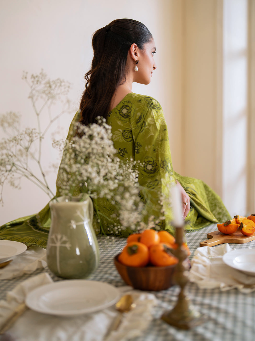 Mahnur | Leila Winter 24 | Cedar - Official Mahnur stockist in UK - Sakeena London