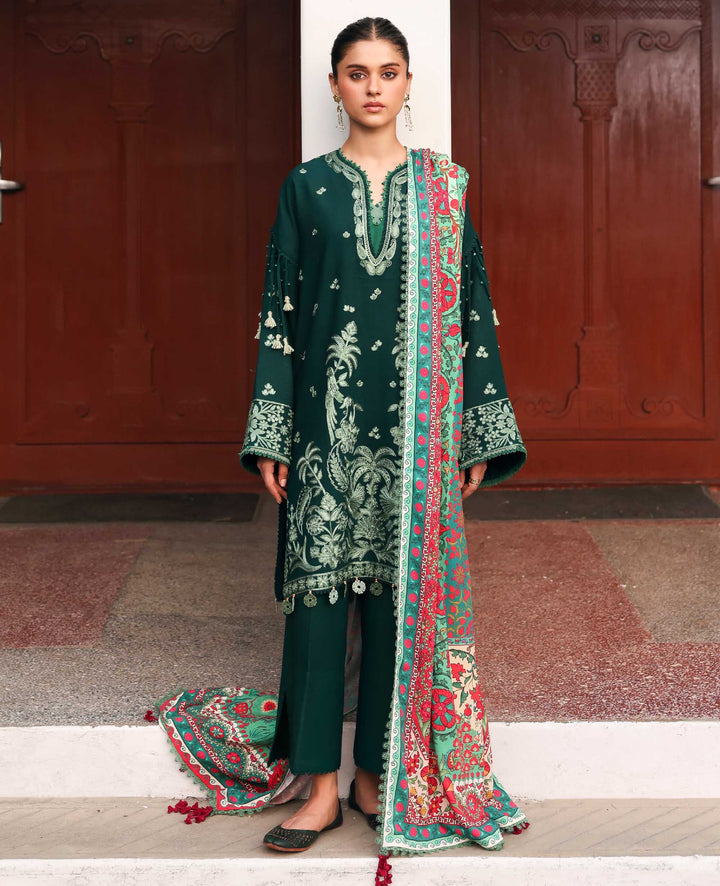Republic Womenswear | Amaris Luxury Shawl 25 | Celeste - Official Republic Womenswear stockist in UK - Sakeena London