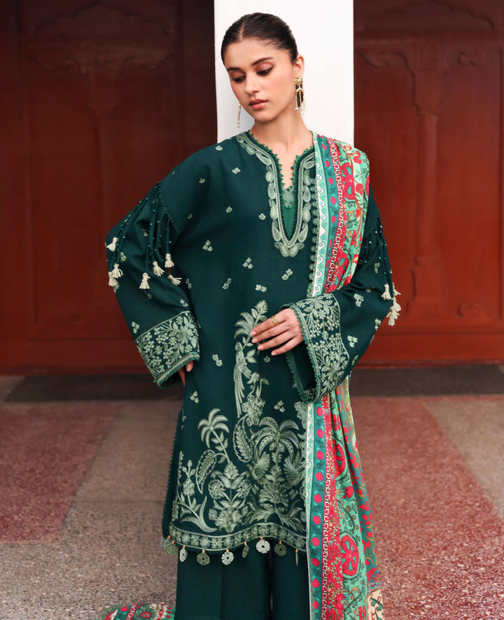 Republic Womenswear | Amaris Luxury Shawl 25 | Celeste - Official Republic Womenswear stockist in UK - Sakeena London