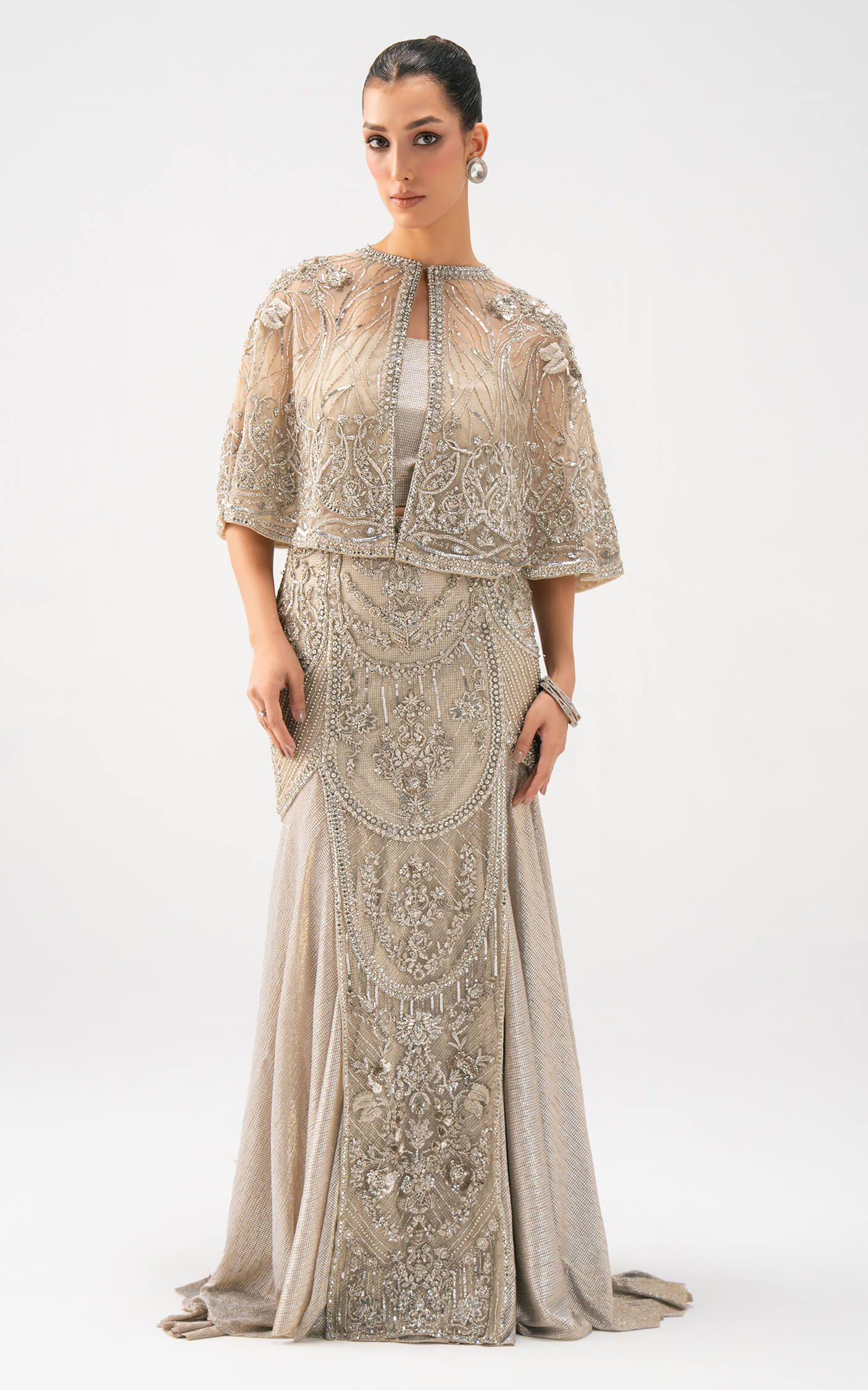 Asifa and Nabeel | Lyle Luxury Formals 25 | Celeste Embellished Gown - Official Asifa and Nabeel stockist in UK - Sakeena London