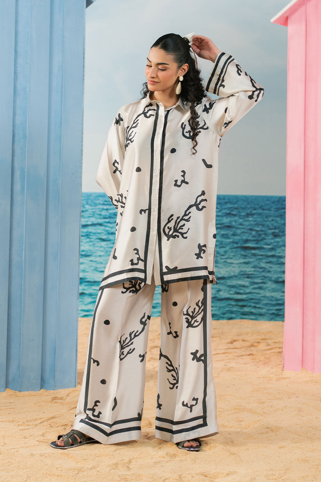 Afsanah | The Print Edit | AP-209 - Official Afsanah stockist in UK - Sakeena London
