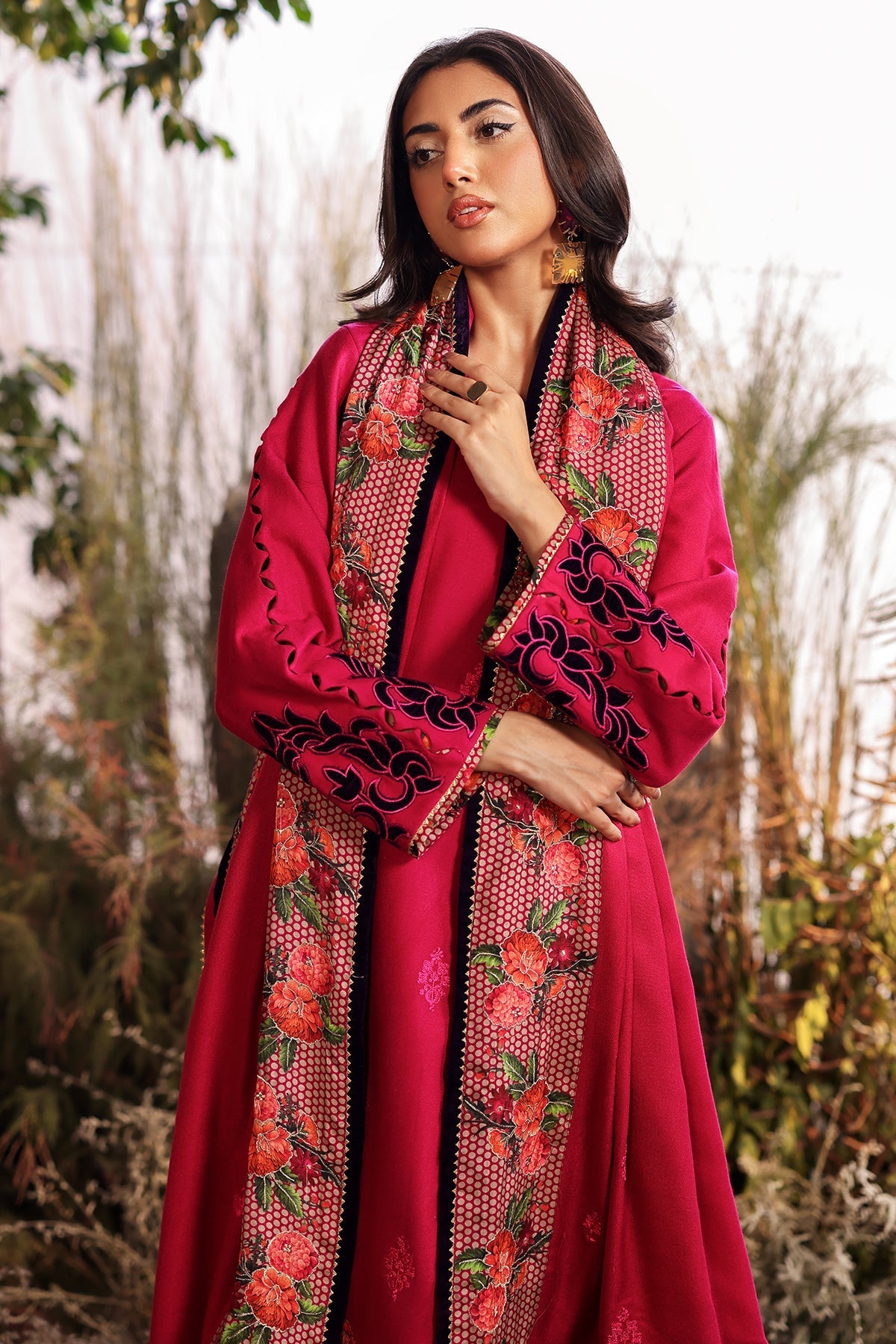 Charizma | Poshima Shawl | PS4-21 - Official Charizma stockist in UK - Sakeena London