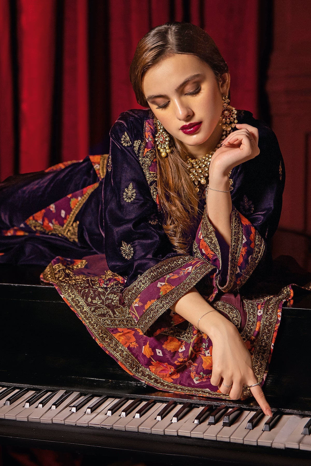 Charizma | Signora Velvet | Velvet CVT4-08 - Official Charizma stockist in UK - Sakeena London