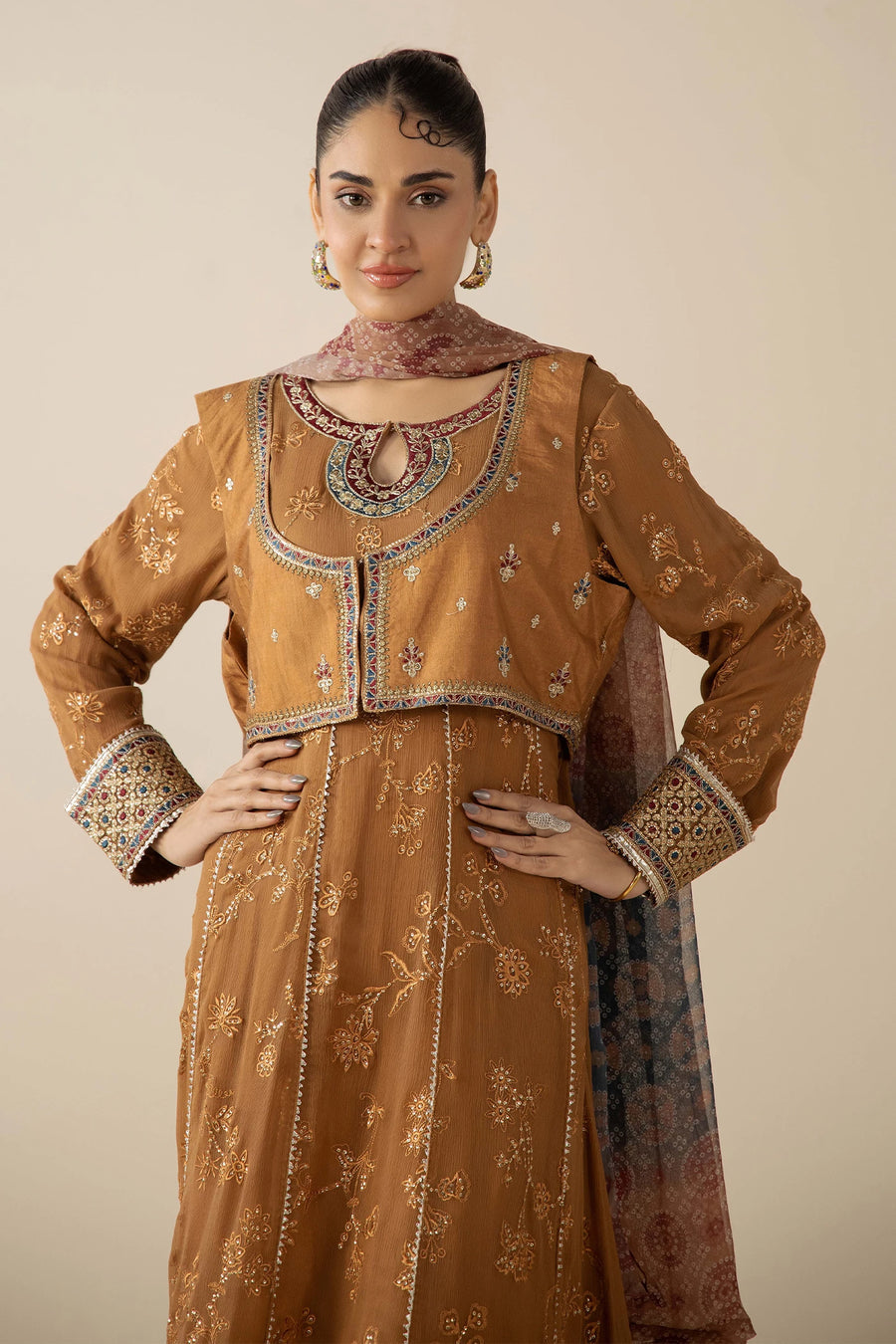 Adans Libas | The Last Affair | FROCK 1591 - Official Adans Libas stockist in UK - Sakeena London
