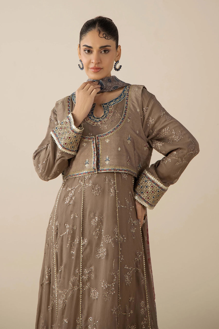Adans Libas | The Last Affair | FROCK 1593 - Official Adans Libas stockist in UK - Sakeena London