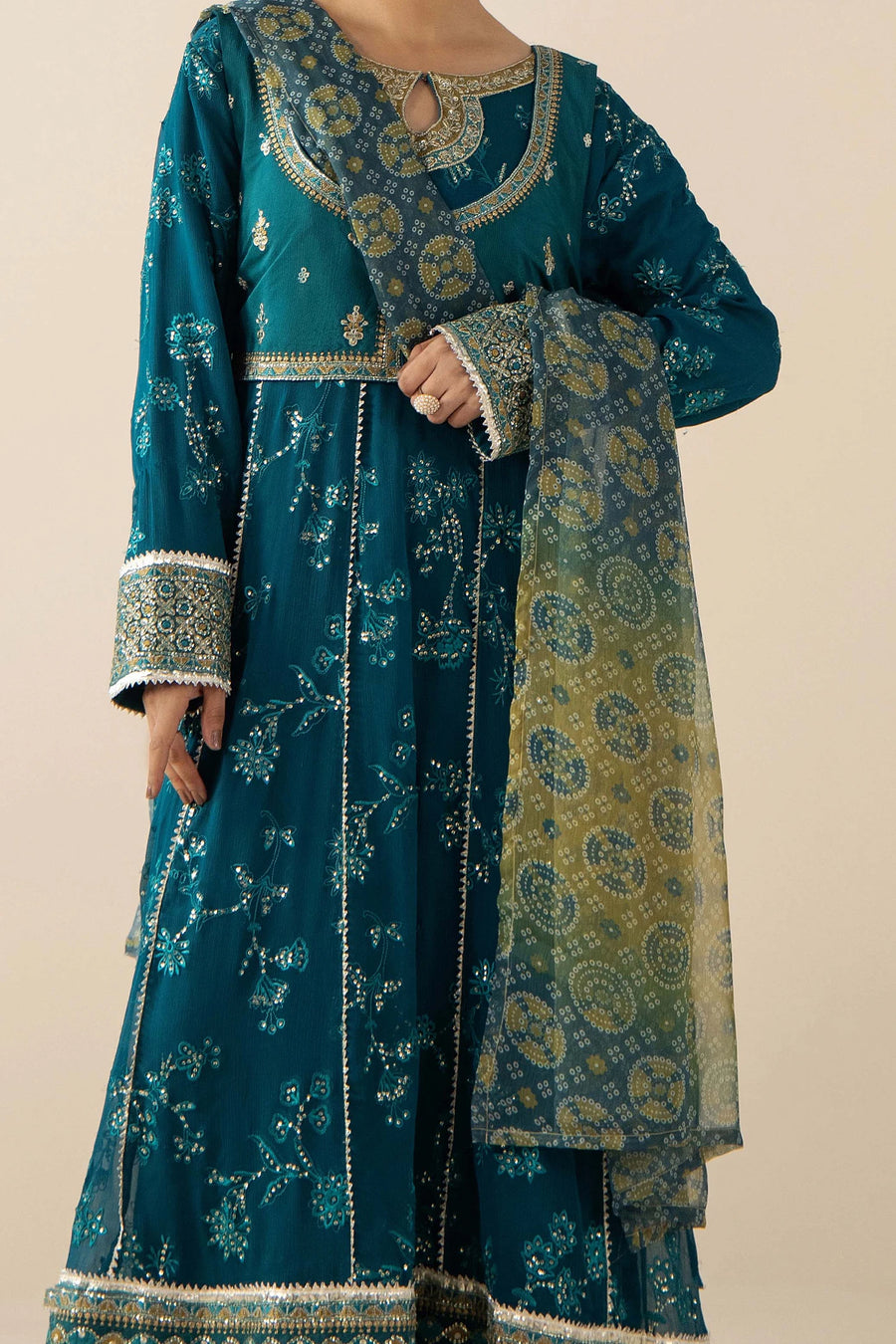 Adans Libas | The Last Affair | FROCK 1594 - Official Adans Libas stockist in UK - Sakeena London