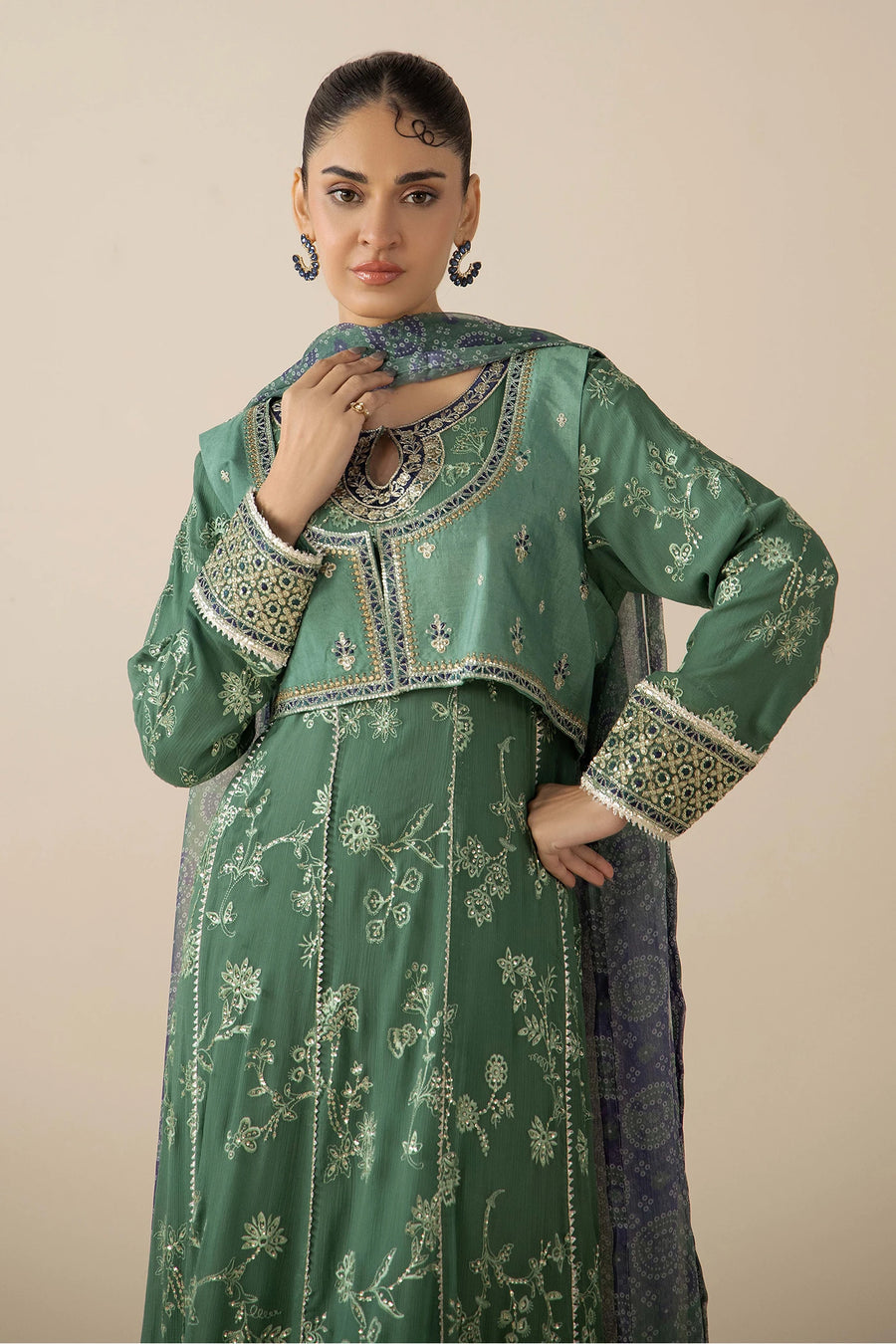 Adans Libas | The Last Affair | FROCK 1595 - Official Adans Libas stockist in UK - Sakeena London