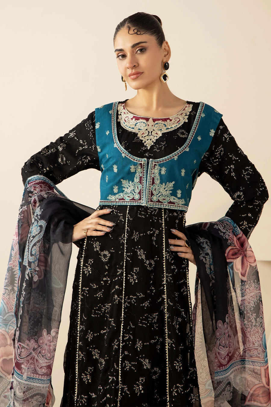 Adans Libas | The Last Affair | FROCK 1596 - Official Adans Libas stockist in UK - Sakeena London