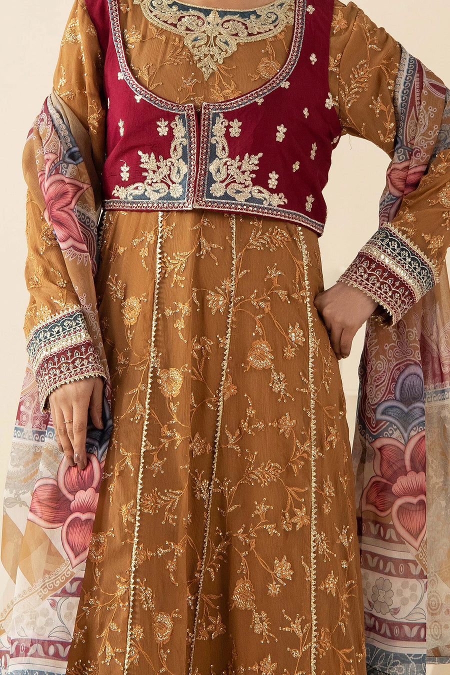 Adans Libas | The Last Affair | FROCK 1597 - Official Adans Libas stockist in UK - Sakeena London