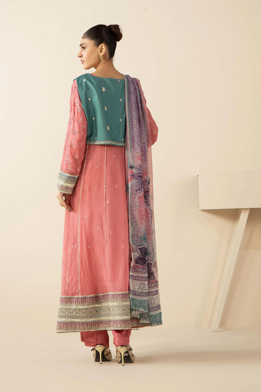 Adans Libas | The Last Affair | FROCK 1599 - Official Adans Libas stockist in UK - Sakeena London