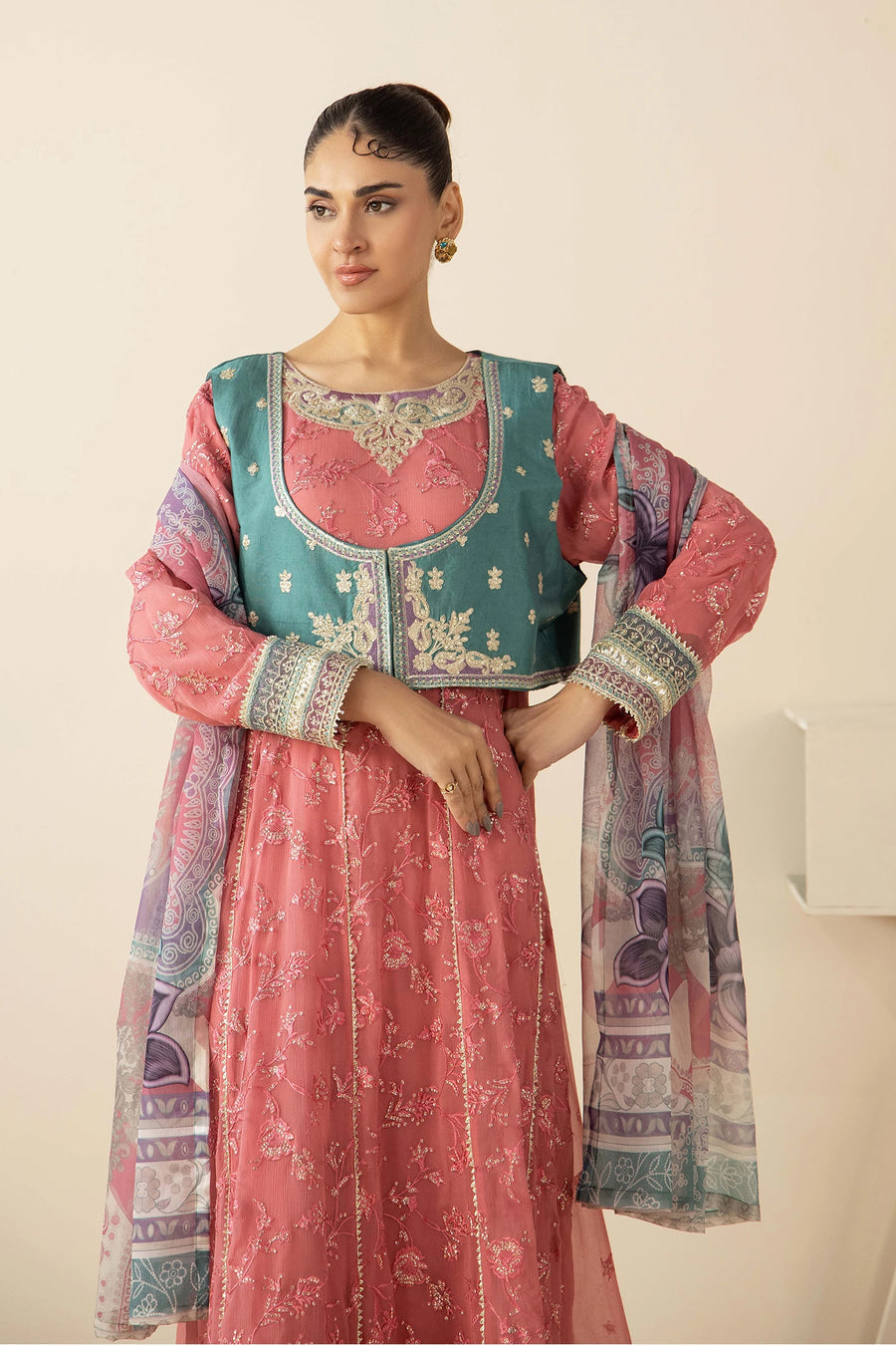 Adans Libas | The Last Affair | FROCK 1599 - Official Adans Libas stockist in UK - Sakeena London